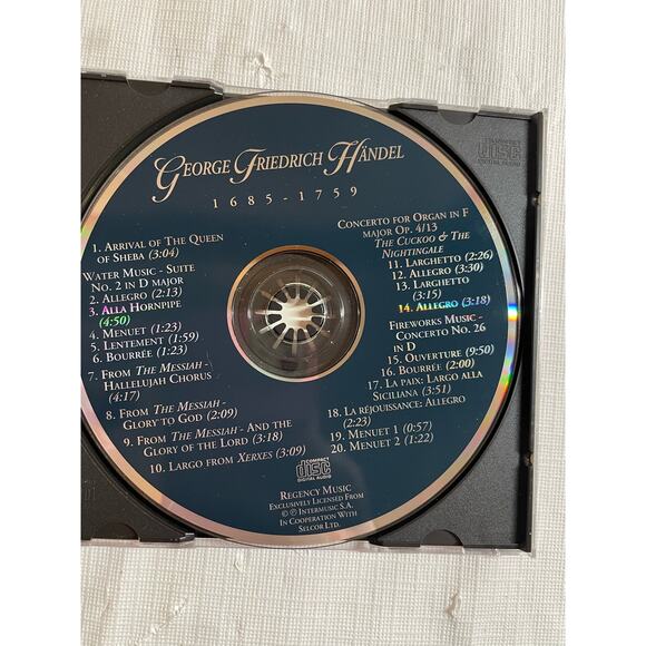 Handel The Masterpiece Collection Volume 5 EUC - Picture 4 of 5